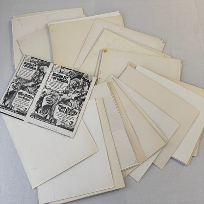 Vintage Movie Lobby Card Mini Poster HUGE Lot 60+ 1950s to 1980s