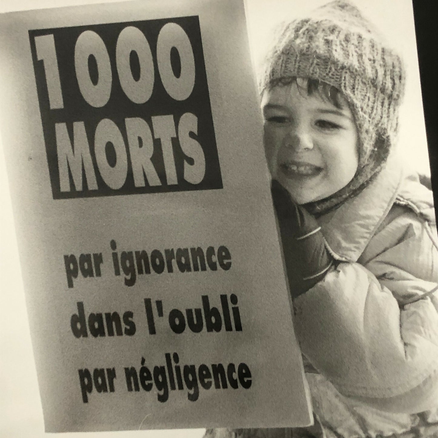 Vintage Press Photo Photograph Montreal Young AIDS Activist 1991 Montreal 