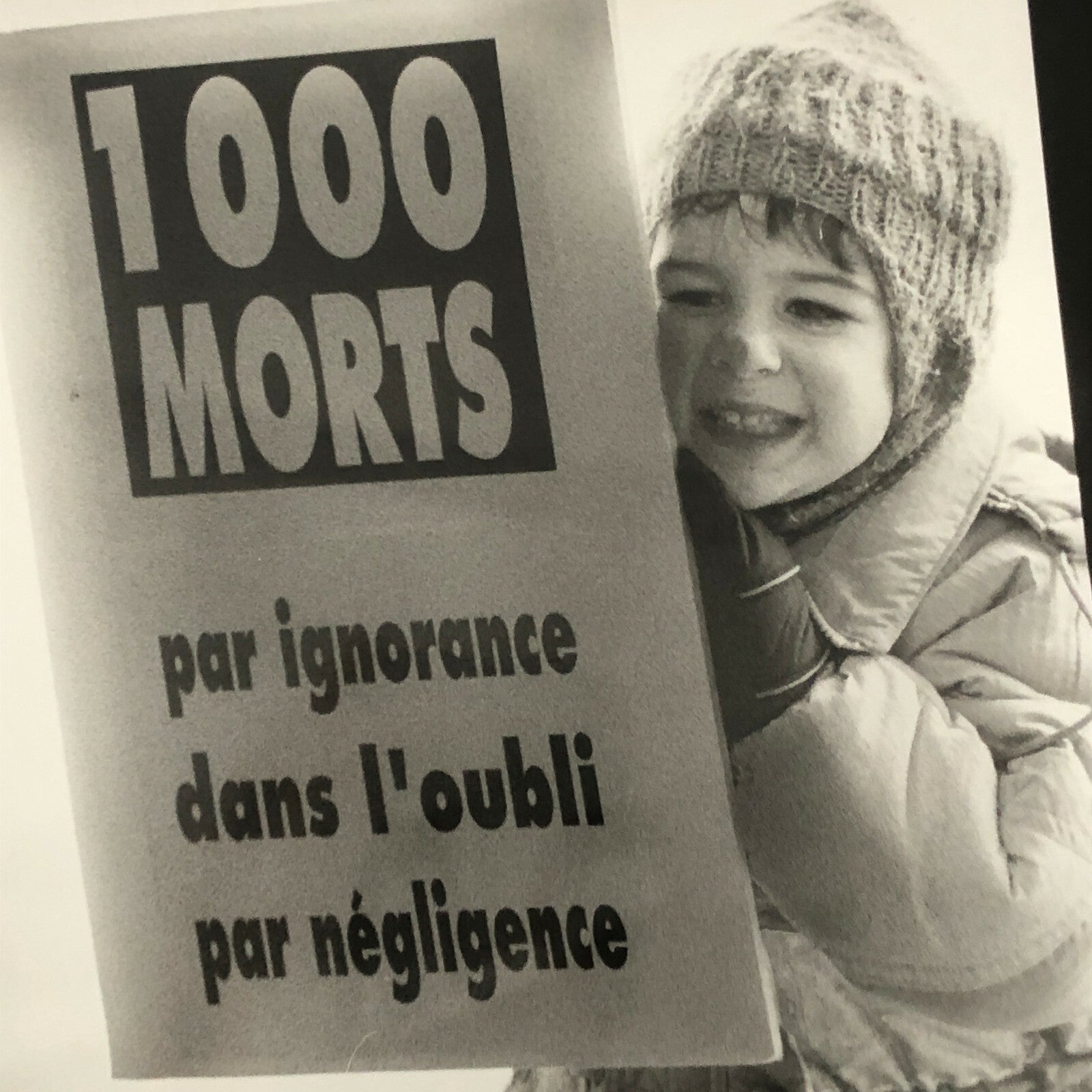 Vintage Press Photo Photograph Montreal Young AIDS Activist 1991 Montreal 