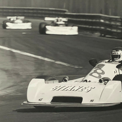 Vintage 1976 Formula 2 F2 Pau Grand Prix Racing Photo Photograph JP Jarier 