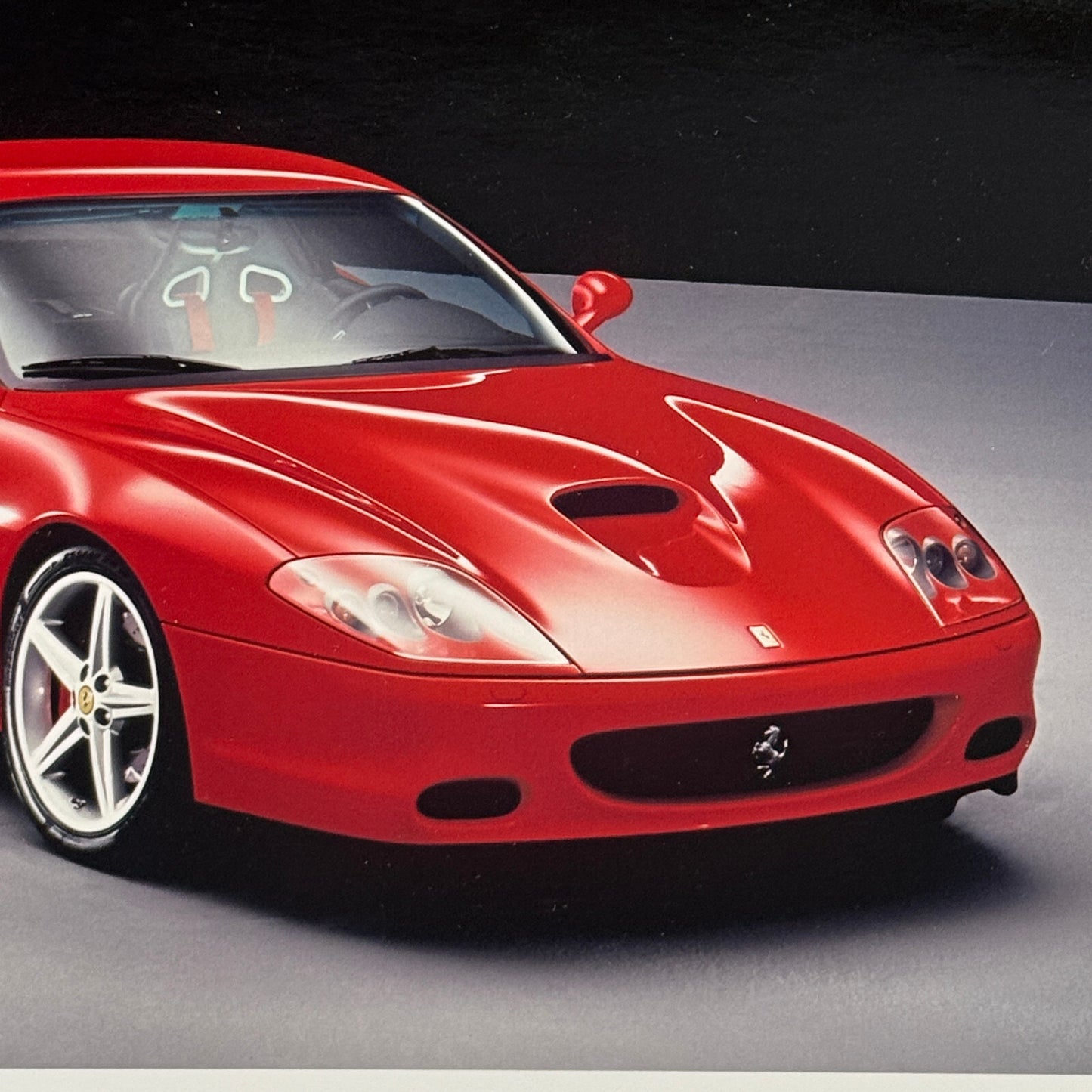 Ferrari 575M Maranello Factory Press Photo Photograph Print