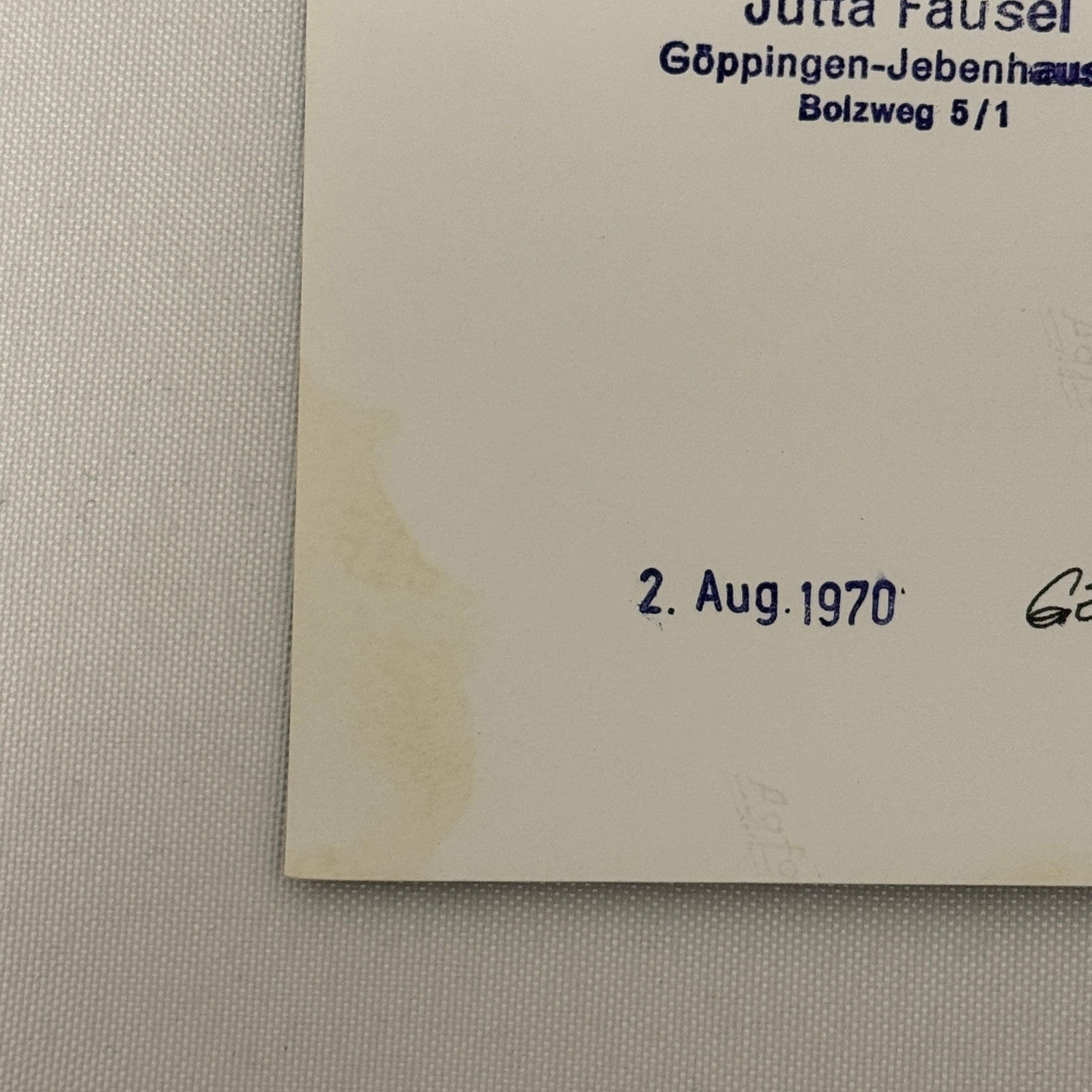 Vintage Racing Photo 1970 German Grand Prix Rolf Stommelen Motorsport Photograph