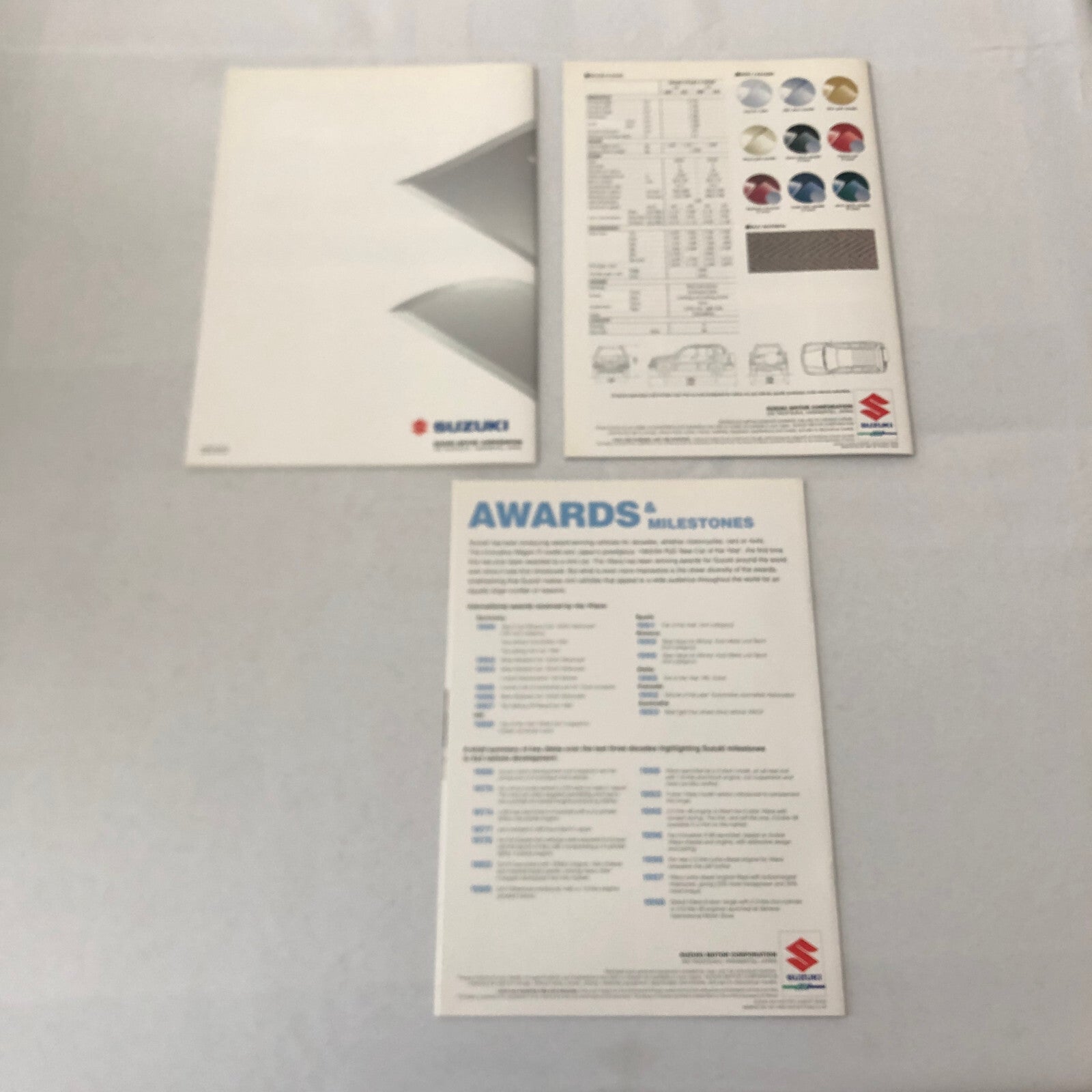 Suzuki Grand Vitara 4x4 Press Kit Brochure Photos 35MM Slides 1998