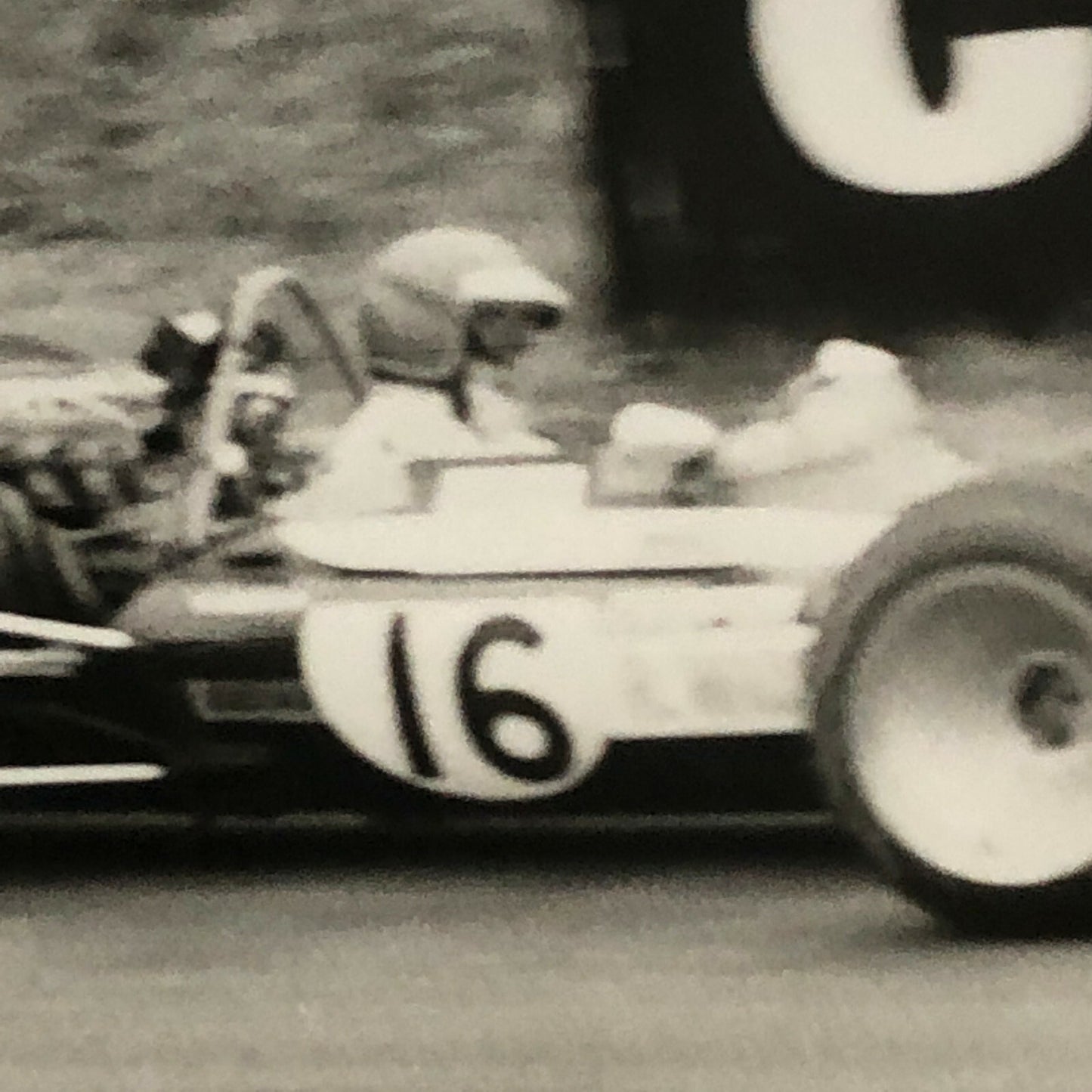 Vintage Grand Prix Racing Car Photo Photograph Print 