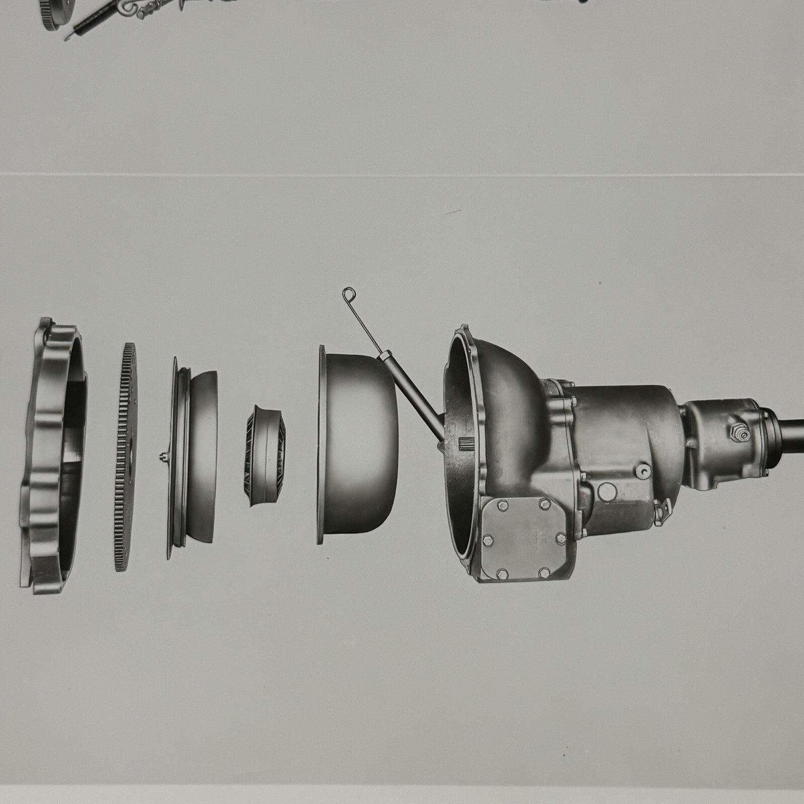 1950 Chevrolet Powerglide Transmission Factory Press Photo Photograph Vintage