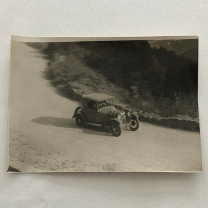 Antique Press Photo Photograph Agence Meurisse Paris Nice Rally Rallye Car ? 