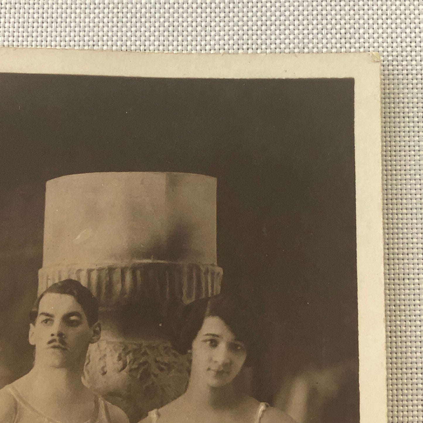 Circus Performer Acrobats Dancer Troupe RPPC Real Photo Postcard 3 Collins