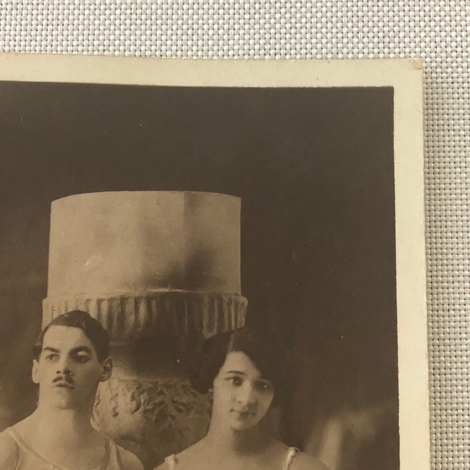 Circus Performer Acrobats Dancer Troupe RPPC Real Photo Postcard 3 Collins