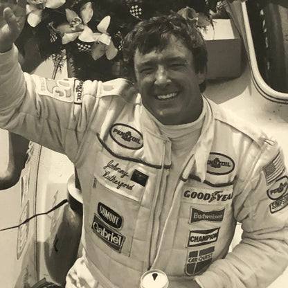Vintage Indy Indianapolis Racing Photograph Johnny Rutherford 1980 DPPI