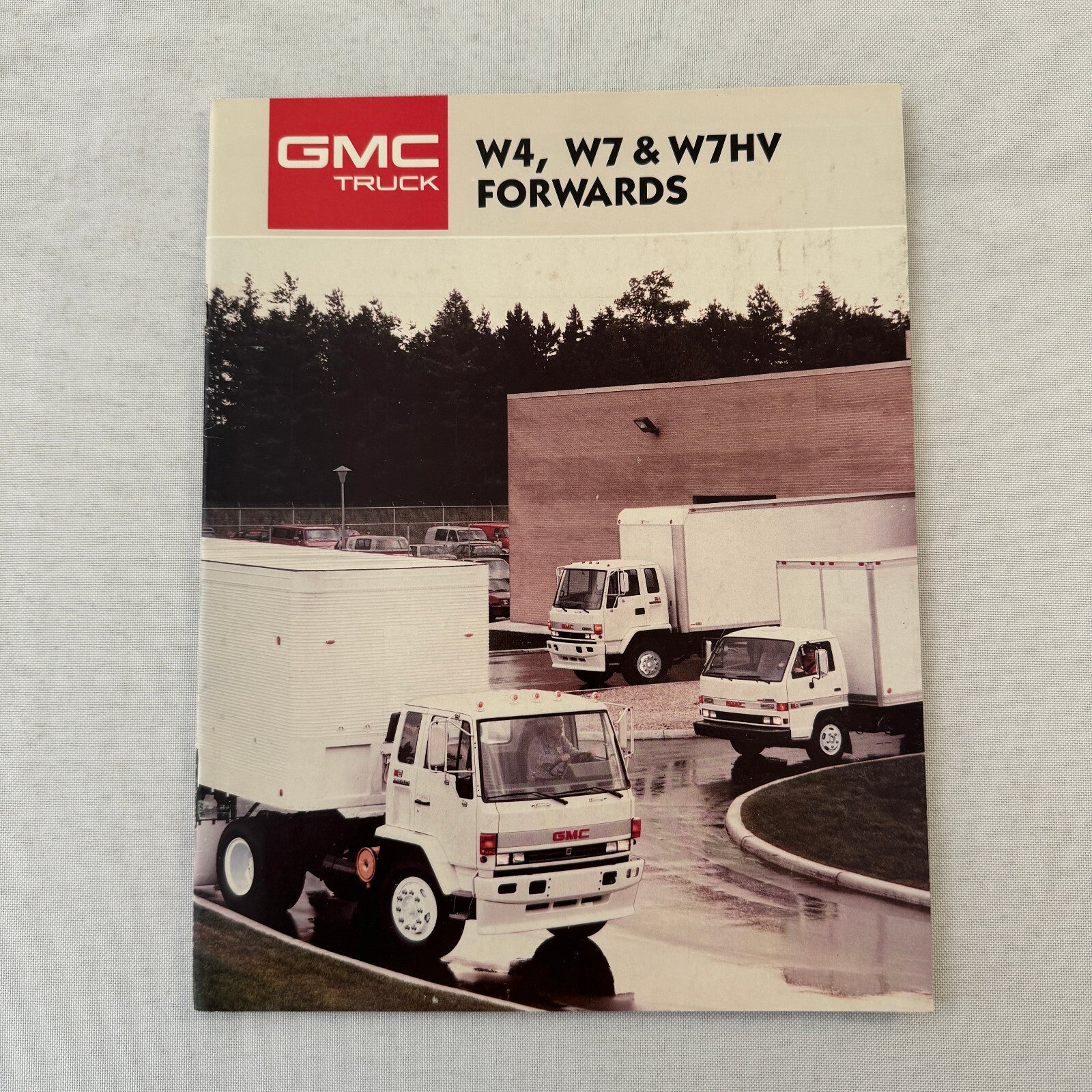 GMC Truck Sales Brochure Catalog W4 W7 W7HV 1987 1988 Vintage