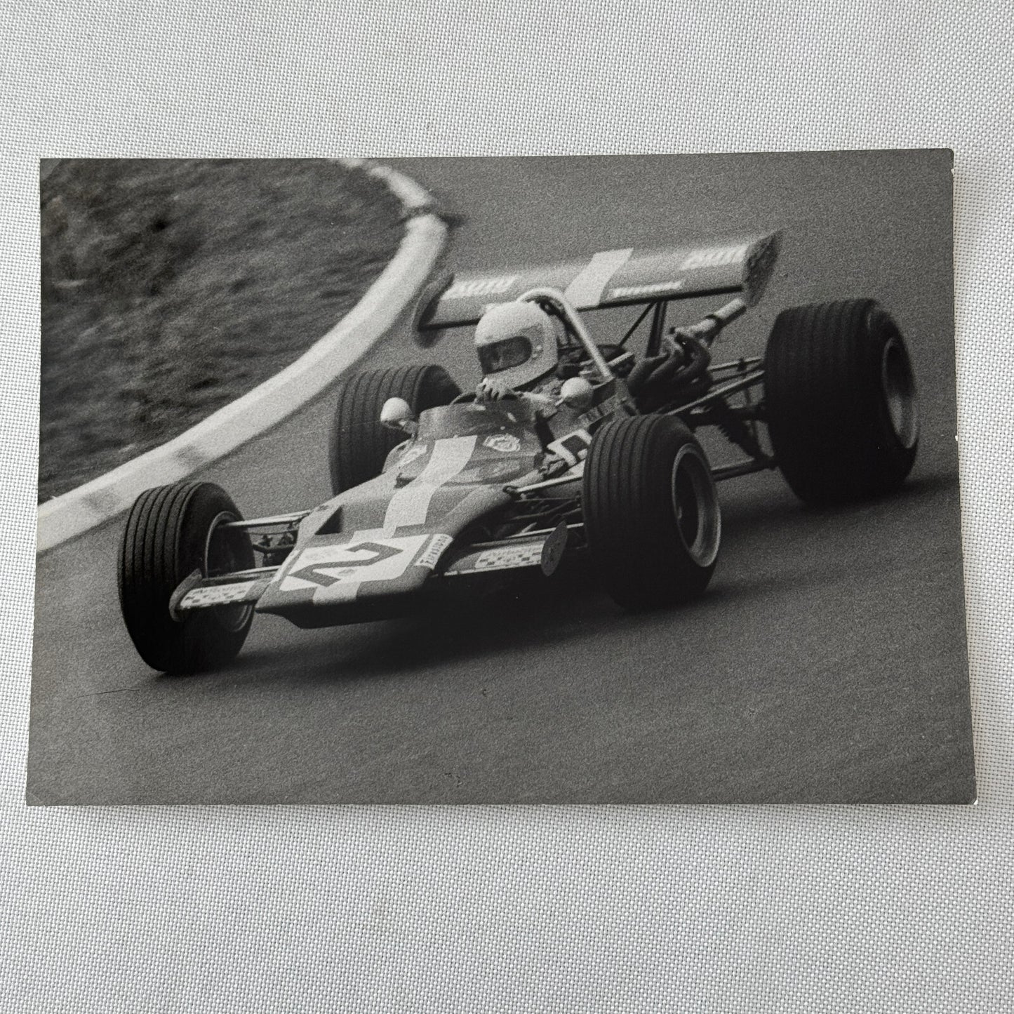 Vintage Racing Car Photo Photograph Print Eugen Beck Photo Germany