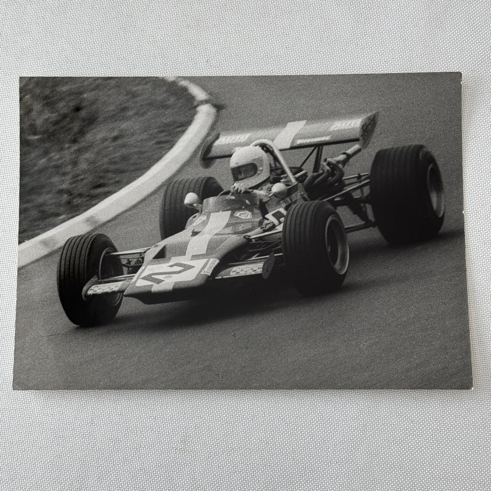 Vintage Racing Car Photo Photograph Print Eugen Beck Photo Germany