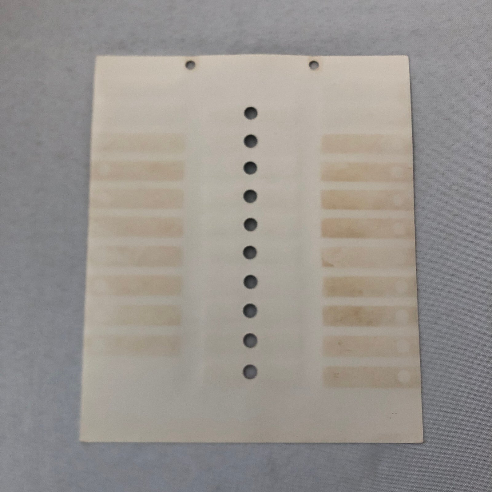 1971 1972 Toyota Car Paint Chip Color Sample Sheet Valentine