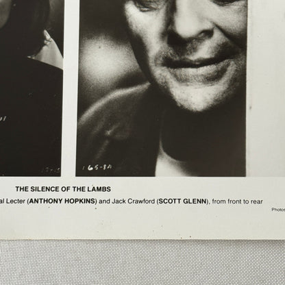 The Silence of the Lambs Movie Photo Photograph Jodie Foster Anthony Hopkins