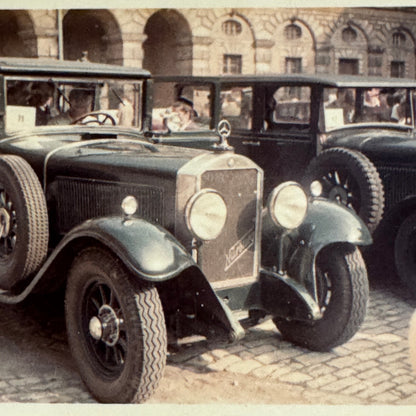 Vintage Mercedes Benz Car Photo Photograph Snaphshot Image