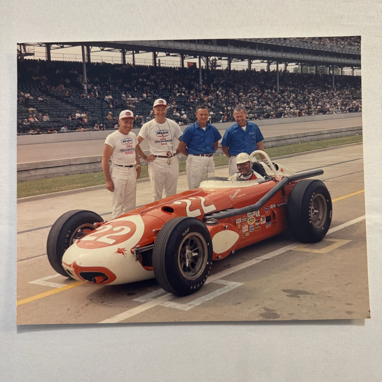 Vintage Indy Racing Photo Dick Rothmann 1963 Race Car Motorsport Modern Print