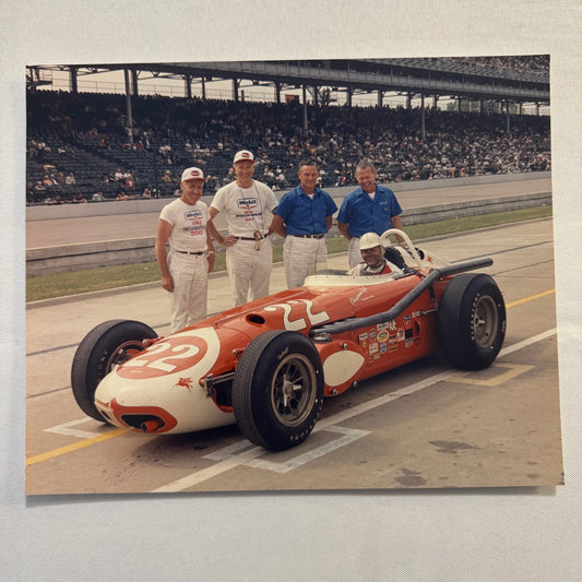 Vintage Indy Racing Photo Dick Rothmann 1963 Race Car Motorsport Modern Print