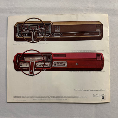 1968 Buick Sales Brochure Catalog GS400 GS350 Skylark Wildcat Electra Riviera +