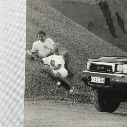 1989 1990 Toyota 4Runner SUV Factory Press Photo Photograph Print GERMAN