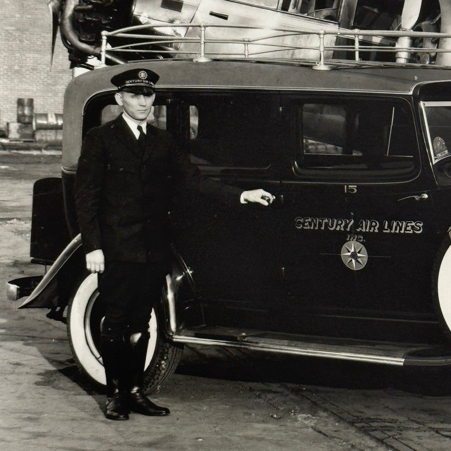 1930 Auburn Cetury Airlines Car Photo Photograph Vintage Image Modern Print