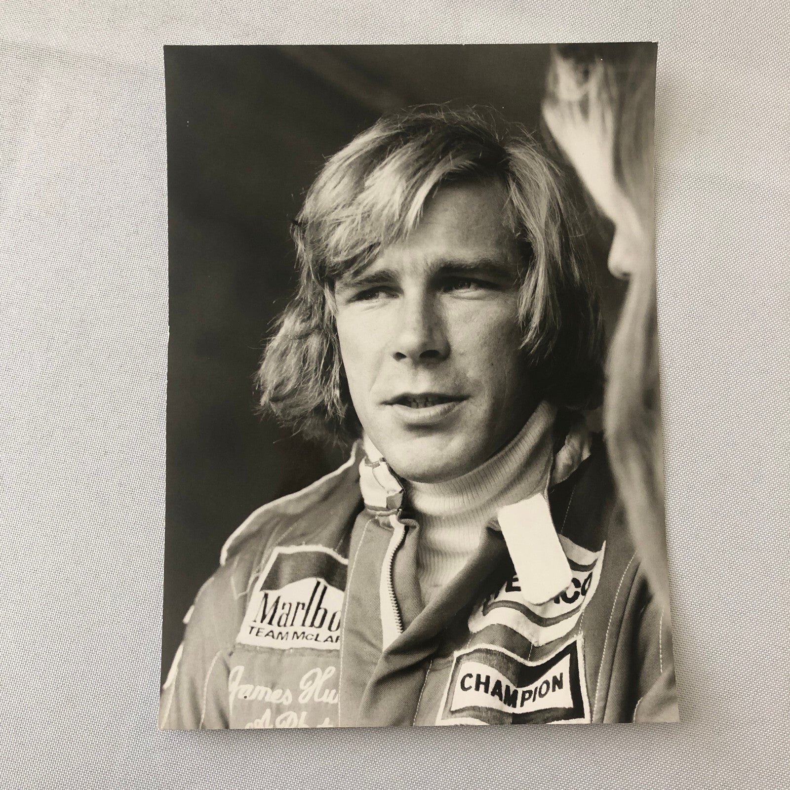 James Hunt Grand Prix Formula One F1 Racing Driver Portrait Photo Photograph