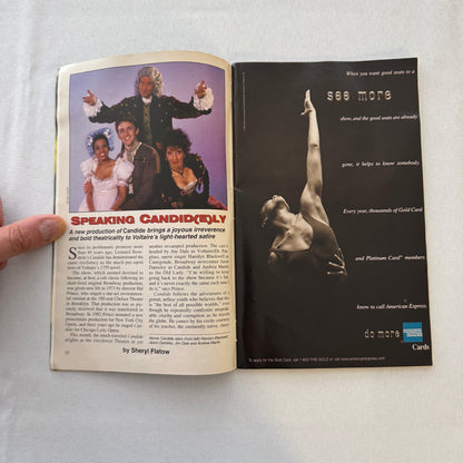 William H Macy Signed Playbill The Joy of Going Somewhere Definite 1997 Auto