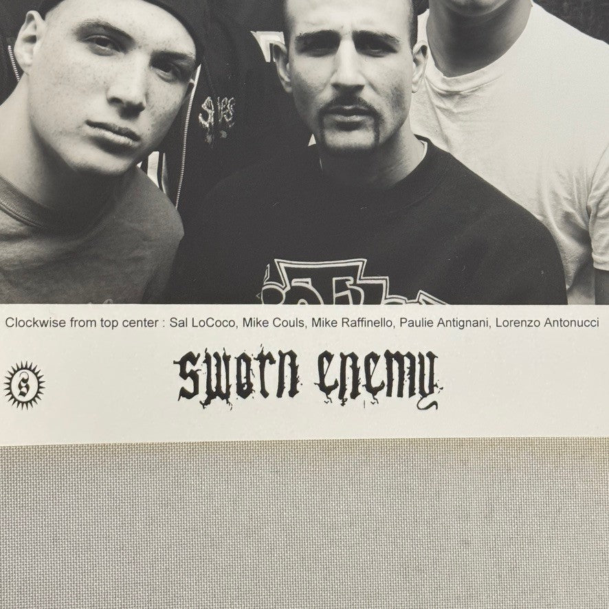 Sworn Enemy Publicity Press Photo Photograph Punk Sal LoCoco Mike Couls