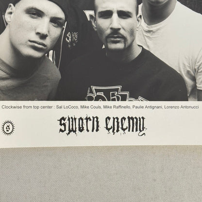 Sworn Enemy Publicity Press Photo Photograph Punk Sal LoCoco Mike Couls