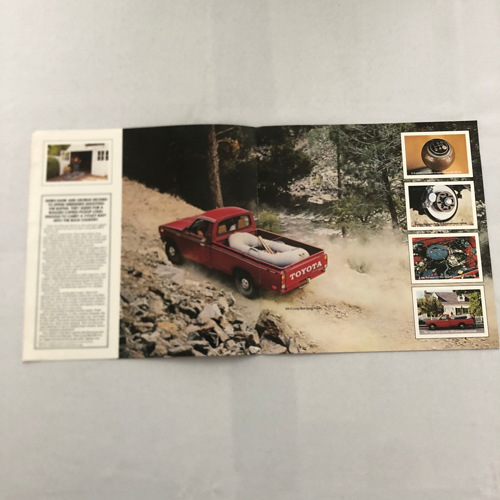 1977 Toyota Half Ton Pickup Truck Sales Brochure Catalog SR-5 SR5 Sport Truck