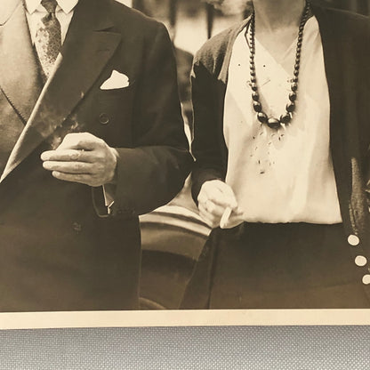 Press Photo Photograph 1933 Smoking Woman Crime Murder Investigation LNA