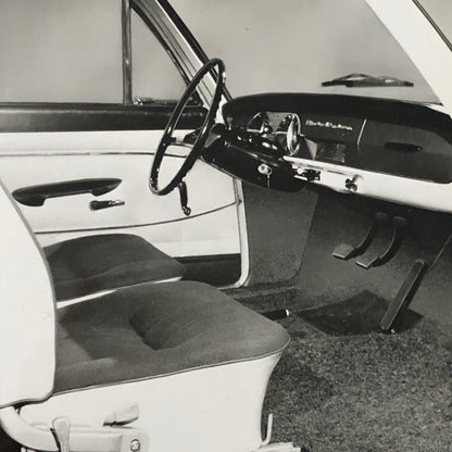 Auto Union DKW F102 Car Interior Photo Photograph Vintage F 102