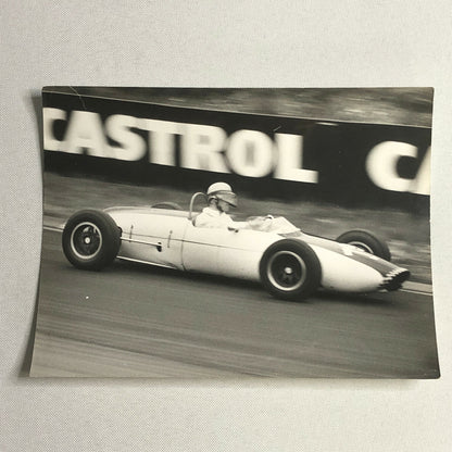 Vintage Car Racing Photo Photograph Print - 1961 Brands Hatch 