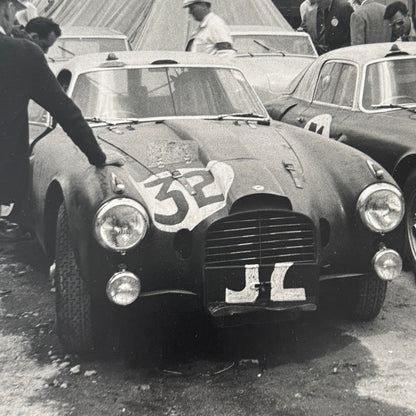 1953 LeMans Racing Photo Photograph Lancia D20C Cars Louis Chiron MODERN Print