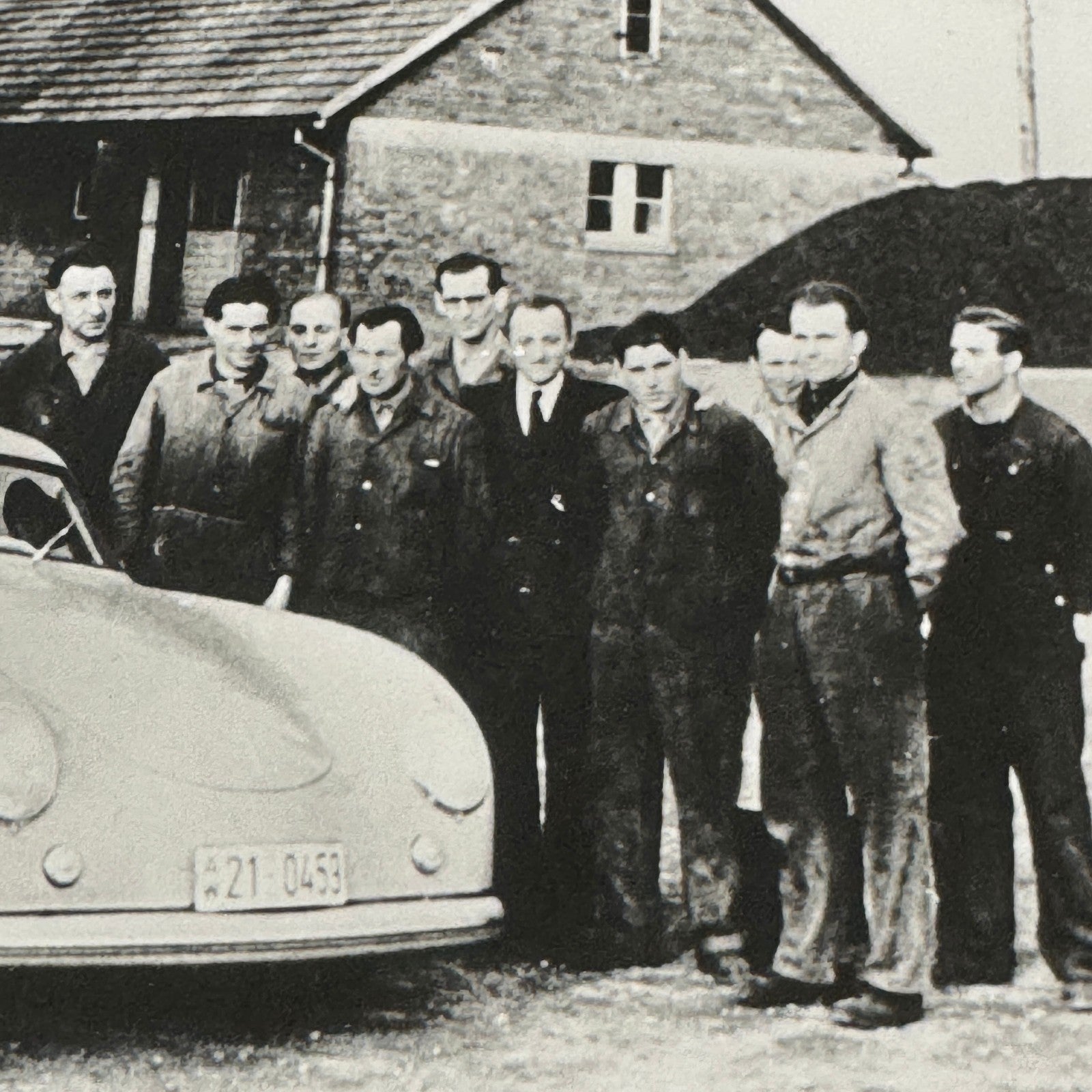 Porsche 356 Coupe Car Photo Photograph Vintage Image Modern Print