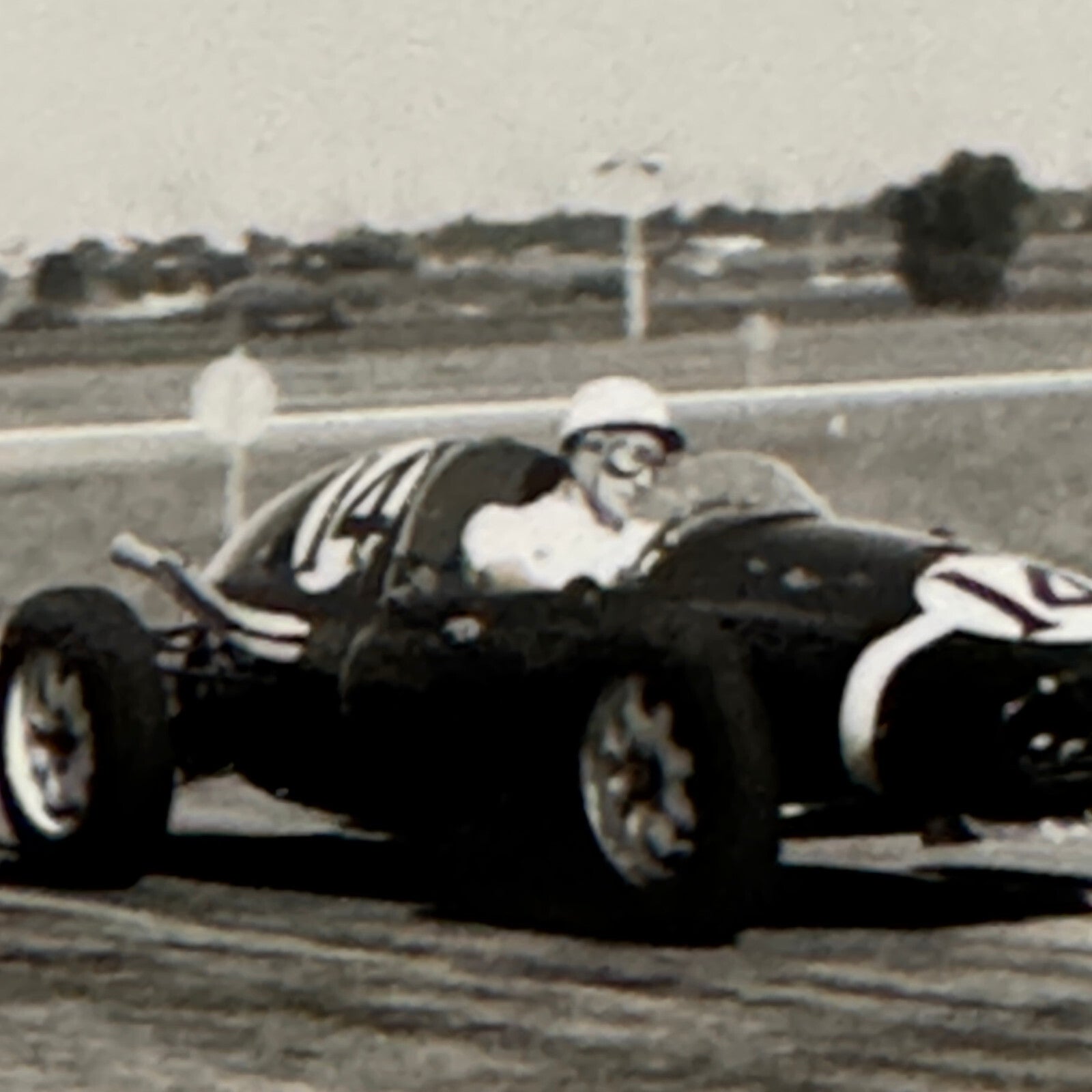 Stirling Moss Cooper Climax 1958 Argentine Grand Prix Racing Photo Photograph