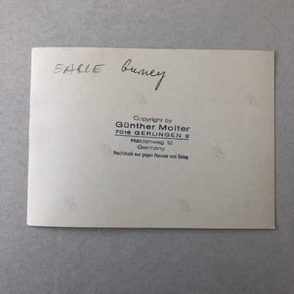 Dan Gurney Eagle Car Grand Prix Racing Car Driver Photo Photograph Vintage