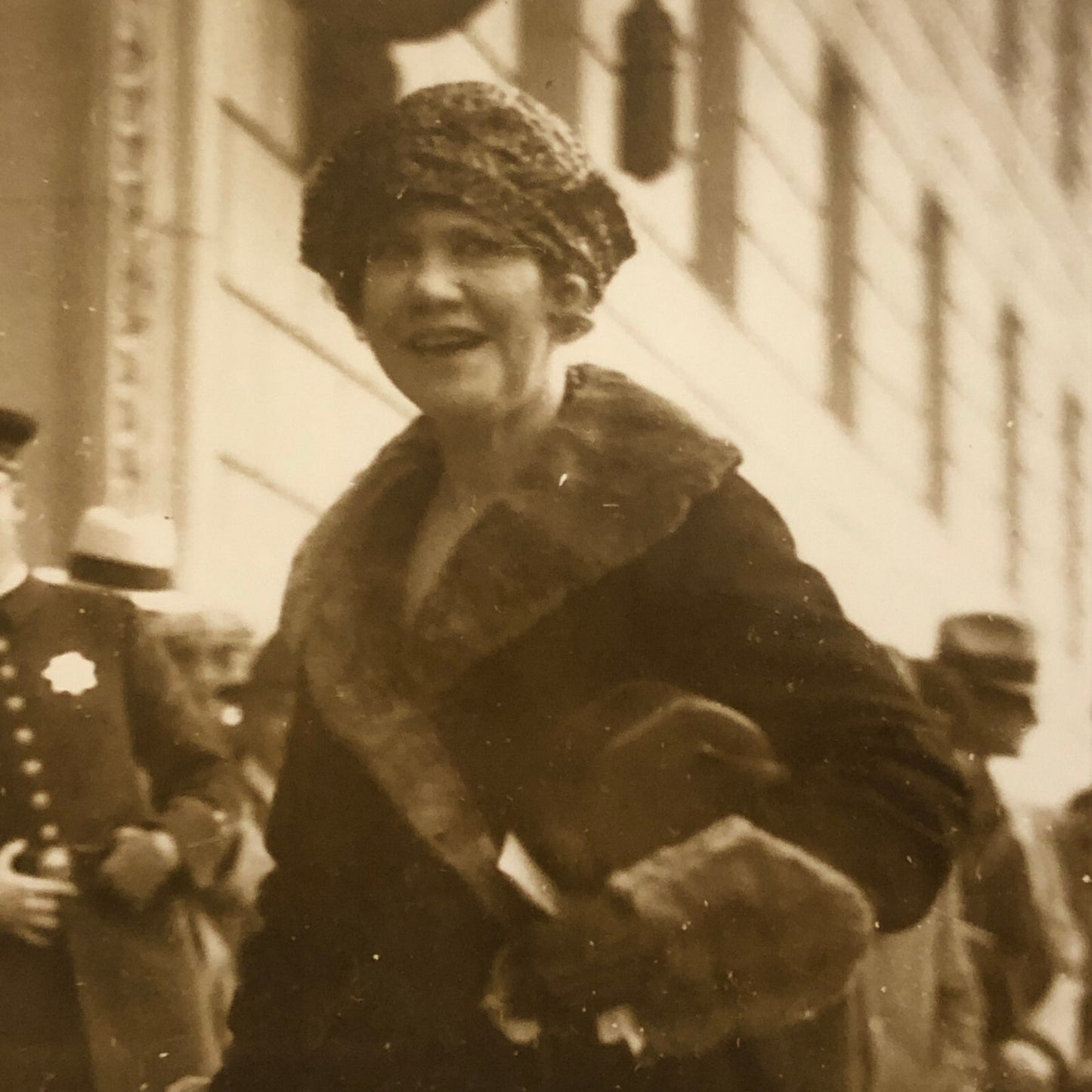 Press Photo Photograph Thomas Mooney Wife at Pardon Hearing San Francisco
