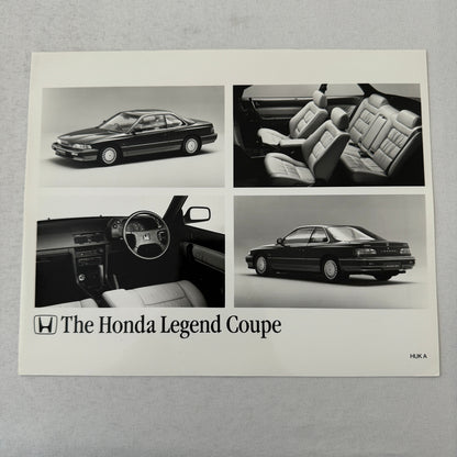 Honda Legend Coupe Car Factory Press Photo Photograph