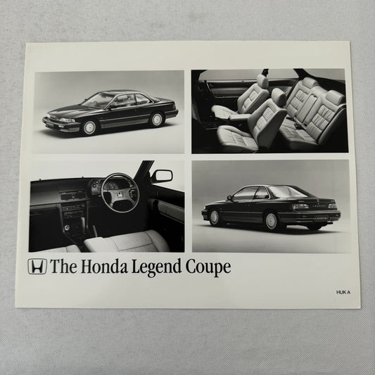 Honda Legend Coupe Car Factory Press Photo Photograph