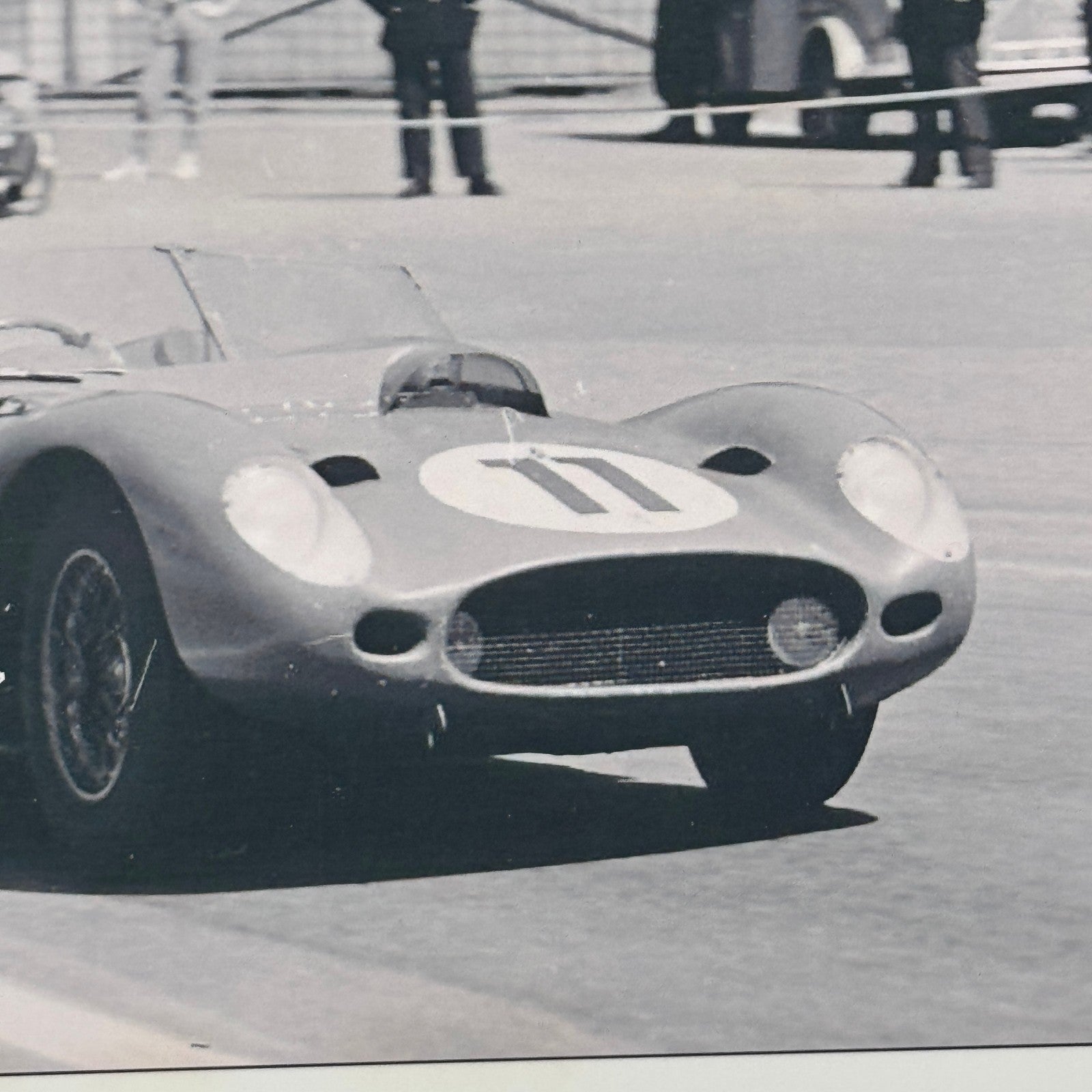 Ferrari 250 Testarossa Paul Frere 1960 24 Hours of LeMans Racing Photo Modern