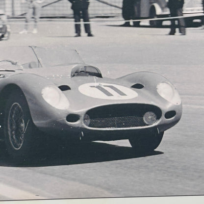 Ferrari 250 Testarossa Paul Frere 1960 24 Hours of LeMans Racing Photo Modern