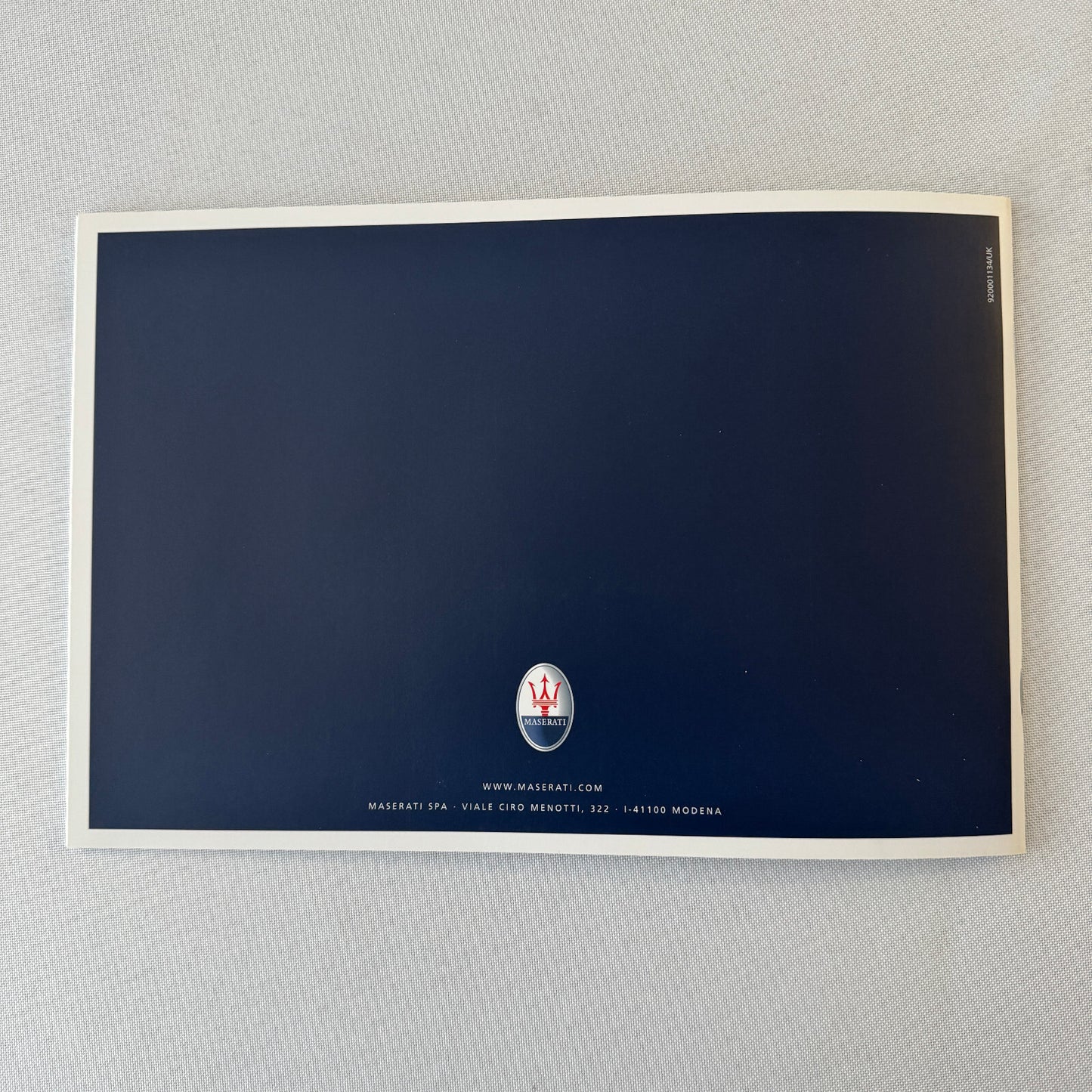 2014 Maserati Press Kit Brochure CD Quattroporte Coupe GT Spyder MC12 +