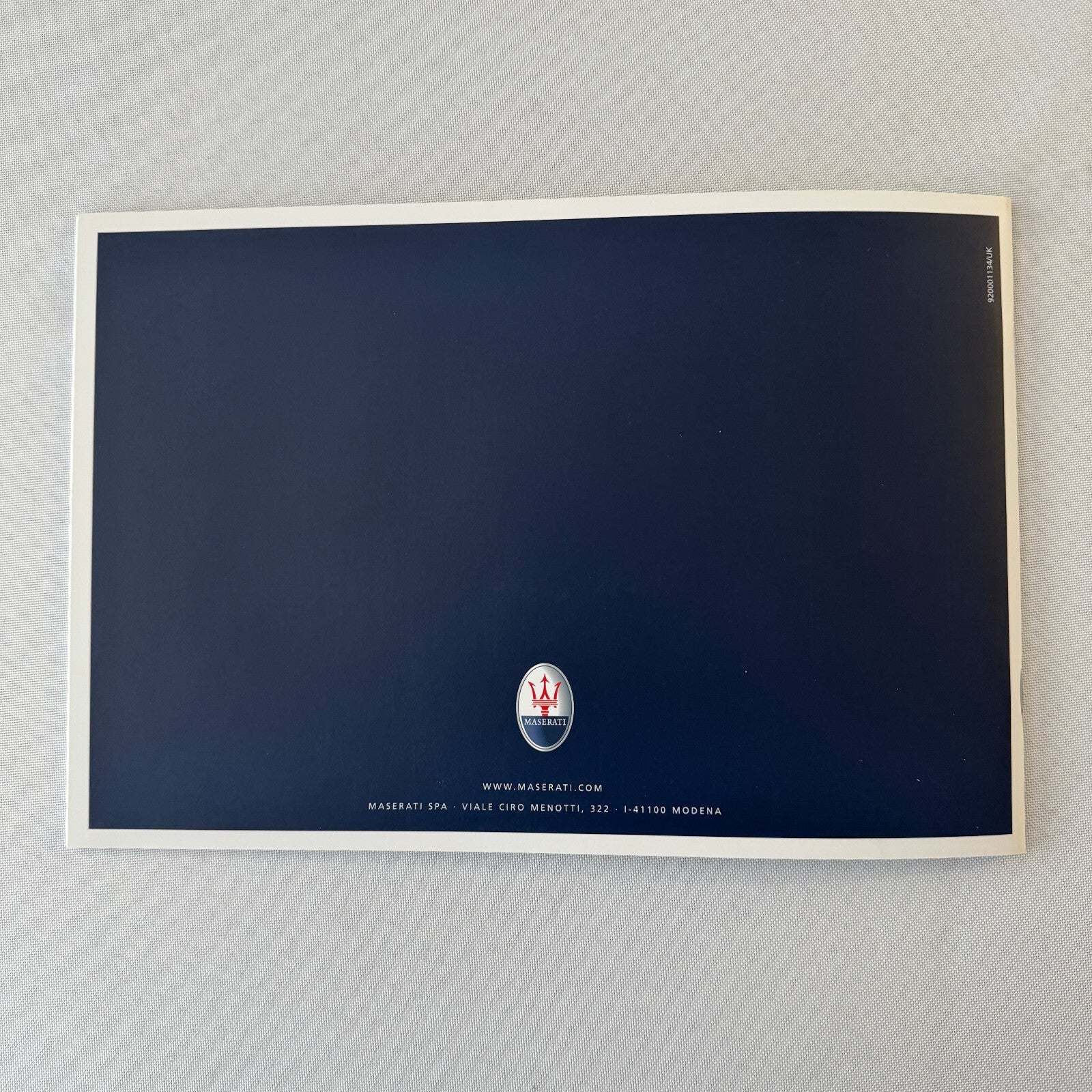 2014 Maserati Press Kit Brochure CD Quattroporte Coupe GT Spyder MC12 +