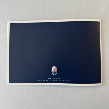 2014 Maserati Press Kit Brochure CD Quattroporte Coupe GT Spyder MC12 +