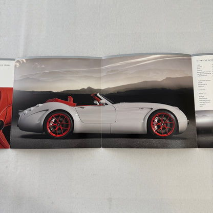 2009 Wiesmann Roadster MF5 Brochure Catalog Sports Car GERMAN Text