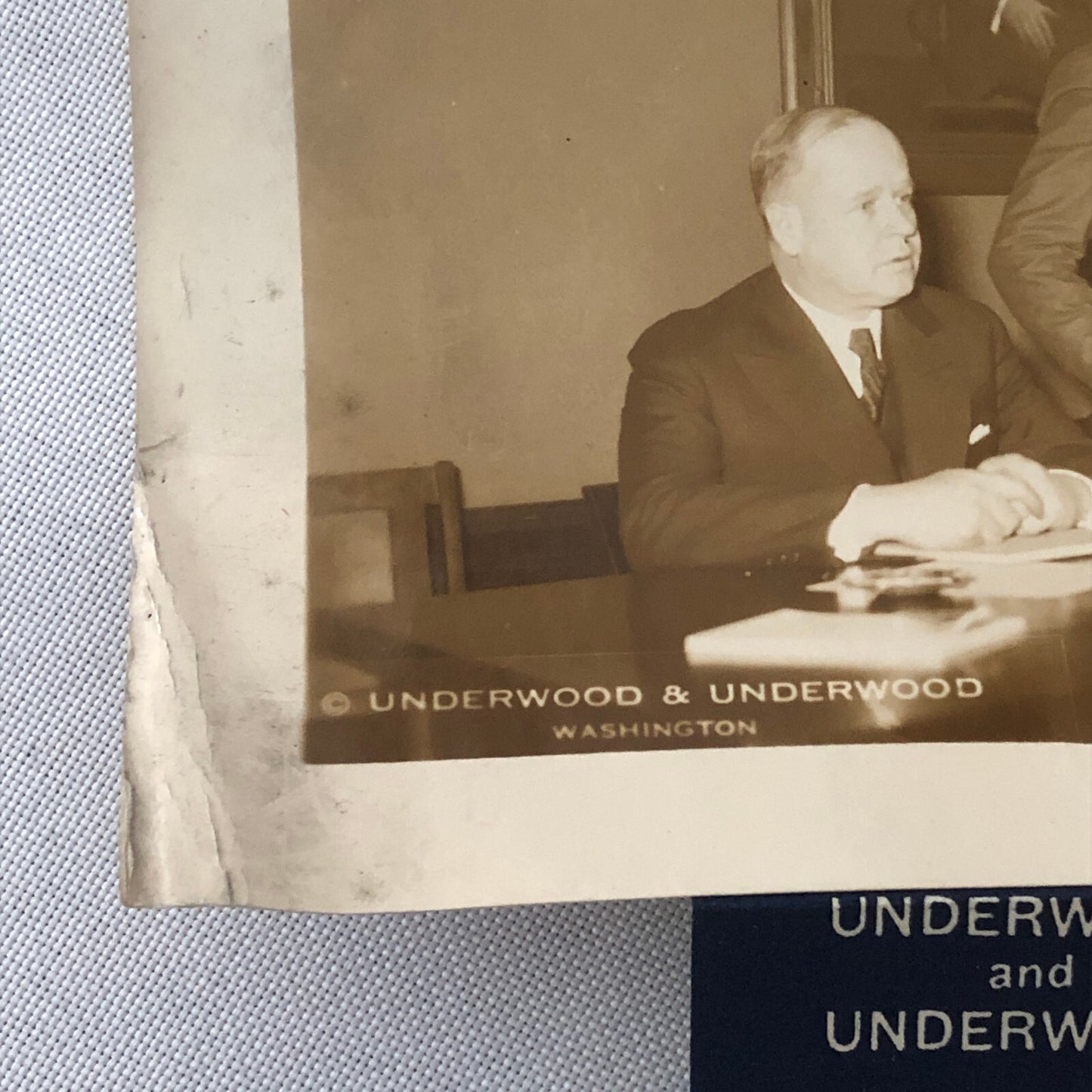 Press Photograph Photo NRA Emergency Council Directors 1934 Underwood Photo