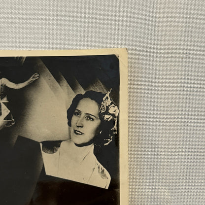 Vintage Circus Acrobat Balancing Act Photo Photograph Burck and Partner FRENCH