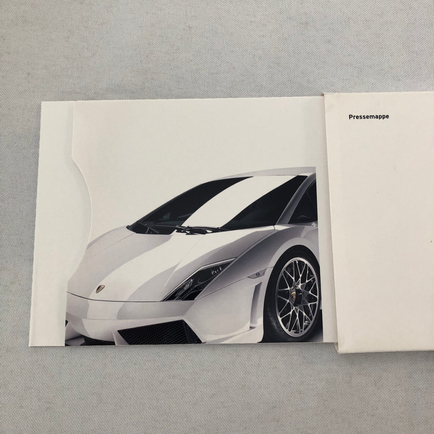 Lamborghini Press Kit Brochure with CD Estoque Concept Gallardo Murcielago