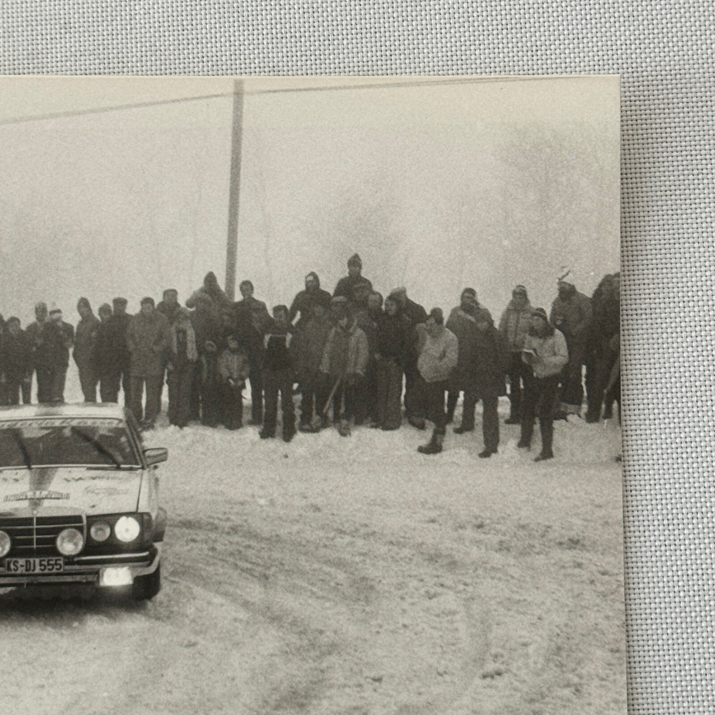 1980 Rallye Monte Carlo Press Photo Photograph DPPI Mercedes Benz 280CE 280E 280