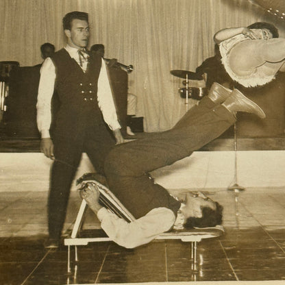 Vintage Circus Performer Acrobat Acrobatic Act Photo Photograph